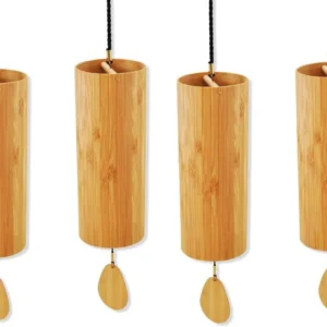 4 Handmade Wind Chimes Tuned to The 4 Elements